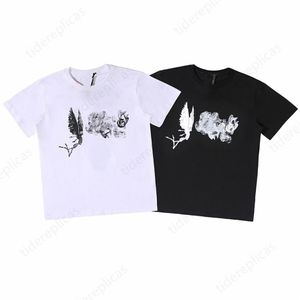 Mens T Shirt Designer T Shirts Hip Hop Fun Print Clothes T Shirt Graphic Tees Par Modeller T-shirt överdimensionerad fit shirt Pure Cotto180b