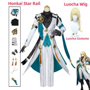 Anime Game Honkai Star Rail Luocha Cosplay Costume Halloween Carnival ClotaSplay