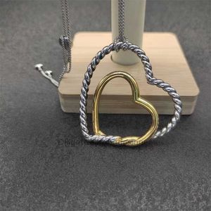 Halsband kvalitet lyxiga halsband hjärta juvelery hög designer justerbar för kvinnor 90 cm grossist present gratis frakt ou94