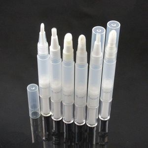 3 ml leerer Drehstift mit Pinsel, nachfüllbare Flasche, Kosmetikbehälter, Nagellacktube für Balsam, Nagelkunstfarbe F2062 Mepoh