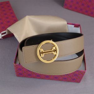 Designerbälten för kvinnor Luxury Belt Men Leather Belt Reversible Fashion Waitband Ceinture Kläder Tillbehör 3.5 cm Bredd 2310072bf