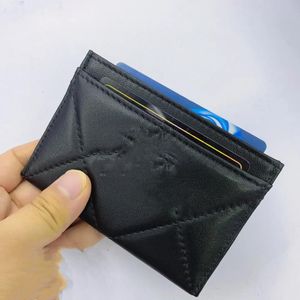 Card Holders Card bag lady wallet luxury brand designer purse quality sheepskin wallet sanded between single women handbags fashion designer purse