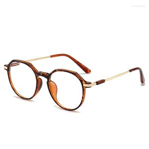 Sonnenbrille Männer Frauen Myopie Brillen Flache Licht Anti Blaue Linse INS Optische Pilot Brillen Kurzsichtige Brillen0 Bis -6,0