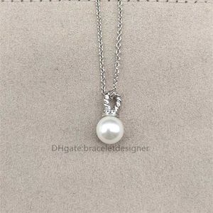 Pearl Necklace Silver-plated Necklaces Classic Jewlery Gift 18k Designer for Jewelry Gold Women Luxury GVSK