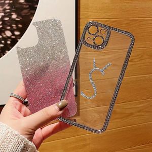 Beautiful Designer Silicone Phone Cases for iphone 15 14 13 12 11 Pro max 15pro 14Pro 13Pro 12Pro 11Pro Plus Luxury Brand Fashion Clear Case with Logo Box Woman Girls 325