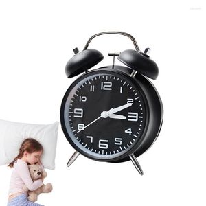 Table Clocks Retro Desk Clock Alarm Battery Powered With Backlight Kid For Boys Girls Kids Children Teenagers Adults