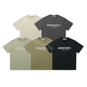 特大の恐怖男性女性ess tシャツデザイナーessカジュアルシャツ高級ショーツTシャツエッセンチェストプリントファッションレタートップティーオブゴッドTシャツクラシックティーズUS s-xxl