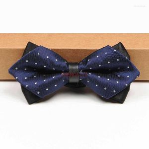 Bow Ties Bowtie Mens Justerbart bröllopsfest Tuxedo Förbundet Steward Vuxen Kostymtillbehör Nacke MP66