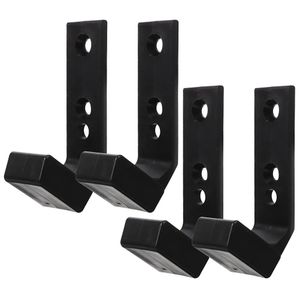 El Tutarlar 4 PCS HOBLELL STAND Fitness Aksesuarları Sahipleri Ticari Kullanım Depolama Katlı Askı Dumbbell Çubuk Pole Raf Raf Rafı 231007