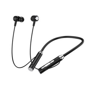 Headset in-ear vattentäta sport med mikrofonbrusreducering trådlösa hörlurar öronsnäckor 5.2 Magnetiska halsband G01