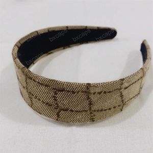 Tasarımcı Baş Bandı Kadın Kız Saç Bantları Retro Headwraps Hediyeler Geniş İnce Yedi Renkli Klasik Joker G Headwear D2112083Z219F