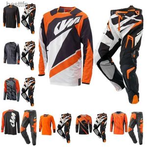 Inne odzież wysoka Quanlity MX Motocross and Spods Racing Gear Set Mountain Bike Rower Kombinatory motocyklowe TOP XXXL-40 SIZEL231007