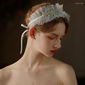 Haarspangen Brautschmuck Kristall Strass Stirnband Kopfschmuck Spitze Haarband Für Bräute Frauen Mädchen Kopfschmuck Hochzeit Zubehör