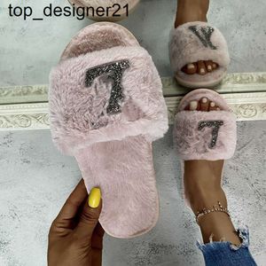 New Women Paseo slipper designer Flat Mule Plush Slippers 2023 luxury Fashion brand womens home Sandals Indoor Outdoor shoes