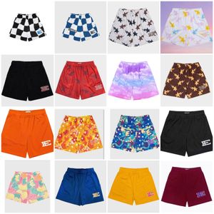 Shorts básicos femininos masculinos calções de fitness malha respirável calças de praia série esportiva calças de basquete nova york 073101