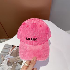 Chapéu de balde de designer de alta qualidade para homens mulheres marca carta bola bonés 4 estações ajustável luxo esportes rosa bonés de beisebol boné encadernação chapéus de sol de alta qualidade