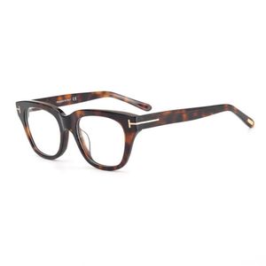Montature per occhiali da sole alla moda TF5178-montatura per occhiali miopi per uomini e donne piastra comoda e costosa montatura per occhiali quadrataFashion186m