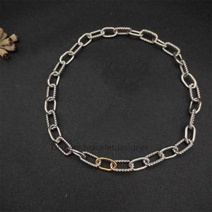 Luxury Stainless for Women Necklace U-type Chain 46cm Necklaces Jewlery Steel Fashionable Hip Hop Designer Punk