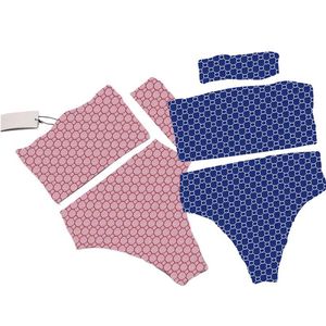 Carta biquinis roupa de banho com bandana das mulheres ins sexy acolchoado maiôs tubo topos briefs conjunto moda praia split maiô férias s233u