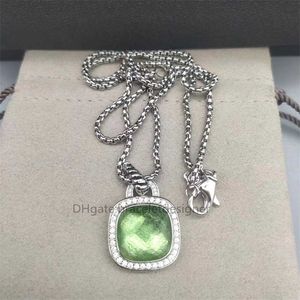 Luxury Gemstone Designer Square High Quality Free Jewlery for Necklace Wholesale Gift Women fashion Necklaces Shipping