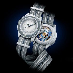 Ocean Watch Mens Watch Bioceramic Автоматические механические часы Высококачественные полные функции Тихоокеанского океана Антарктические океанские индийские часы часы часы