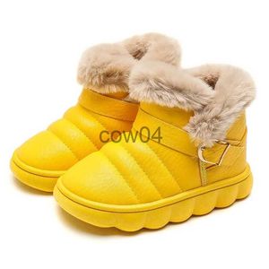 Сапоги CUZULLAA, зимние детские теплые зимние сапоги с плюшевой подкладкой для девочек, хлопковая обувь для детей, модные ботильоны для мальчиков, размер 27-38x1007