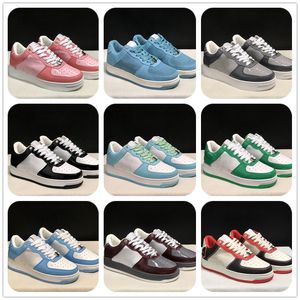 Casual Shoes Mens luxury Skateboard Tide Sneakers Trendy Classic Womens Trainers Camouflage stick Grey Black White pink orange Running Shoes