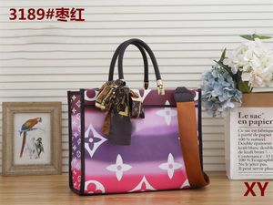 Handväska 2023 Luxury Designer Bag Women's Handbag Women's Designer Tote Bag Mother Bag Shopping Bag One Shoulder V03829 A040