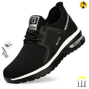 Scarpe antinfortunistiche Plus Sise 35-50 Scarpe antinfortunistiche da lavoro da uomo Scarpe da ginnastica con cuscino d'aria indistruttibili Stivali invernali antiforatura resistenti alla perforazione 231007