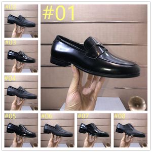 Top PD Man Resmi Ayakkabılar Sonbahar Dantel Yukarı Klasik Mans Tasarımcısı Lüks Elbise Ayakkabı Akıllı İş Ofis Erkekler İçin Çalışma 6.5-11