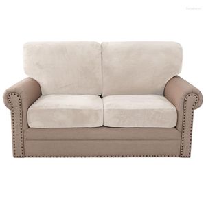 Cadeira cobre veludo estiramento sofá t almofada e sofá encosto capa adequada para poltrona reclinável loveseat protetor de móveis