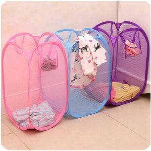 Folding Laundry Sorter Hamper Washing Clothes Basket Storage Organizer Collapsible for Storage Pop-Up Clothes Hampers