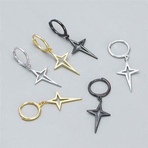 Hoopörhängen Fashion Cross Earring for Women Girls Party Wedding Punk Hiphop Jewelry Gift EH290