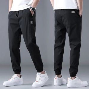 Men's Pants Spring Summer Cotton Jogger Pant Men Pants Harajuku Cargo Jeans Casual Harem Denim Korean Hip Hop Sweatpants Male Trousers 780