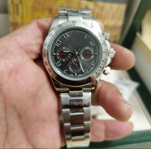 With original box High-Quality Watch 40mm 116503 116509 116523 Sapphire gray No Chronograph Mechanical Automatic Mens Watches