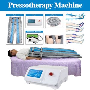 Annan skönhetsutrustning Pressoterapia -terapi Fett Minska lufttrycksbantning Lymf Drainage Eye Massage Boots 16 Airbags 36V