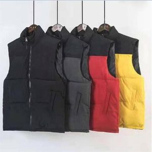 Berühmte Herren Daunenjacke Männer Frauen Stylist Winterjacke Mantel Herren Hochwertige Freizeitwesten Herren Stylist Daunen 4 Farben Größe S-XL JK086229J