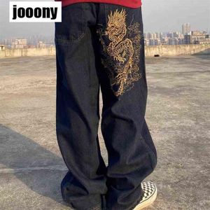 embroidery jean femme baggy denim Jeans for men clothing Man casual pants Men's jeans casual printed trousers mens pantn pant192Q