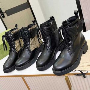 Dupe Designers Boots Women Bot w gumowym buty luksusowe modne obuwie skórzane buty na platformie platformy slip marki platforma