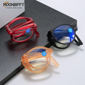 Lunettes de soleil pliantes pour hommes et femmes, Anti-lumière bleue, pour personnes âgées et femmes, rétro, printemps