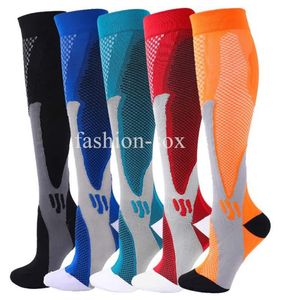 Men's Socks Compression Sport Nursing Stockings Prevent Varicose Veins Pregnancy Athletic Soccer304r