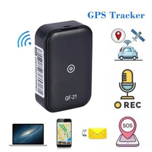 GF21 Mini Localizzatore GPS per auto Localizzatore GPS per veicoli Bambini Anti-perso Registrazione Ascolto Dispositivo di localizzazione intelligente Ricambi auto