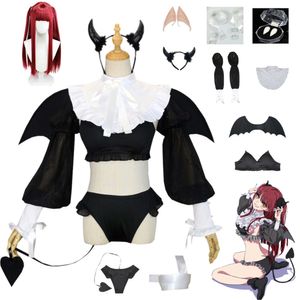 Anime Rizu Kyun Cosplay Costume My Dress Up Darling Cosplay Kitagawa Marin Sexy Bikini Ubrania skrzydła Kuroe Shizuku Wigcosplay