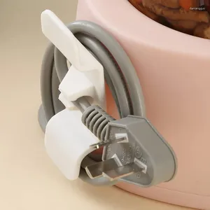 Kök förvaringsladd winder mjuk arrangör Fixed Power Home Essential Goodies Plug Tool