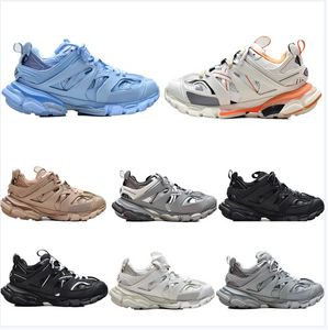 Designers Casual Shoes Track 3.0 Sneakers Womens Mens Trainers Paris Triple White Black Pink Grey Beige Orange Blue Platform Tracks Sport Sneaker With Box