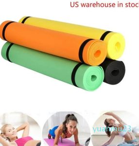 Yoga Mat Anti-skid Sports Fitness Thick Comfort Foam For Exercise Yoga And Pilates