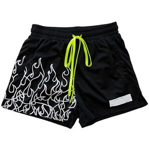 Shorts masculinos de verão malha ginásio musculação casual solto corredores ao ar livre fitness praia calças curtas marca masculina sweatpant S-4XL