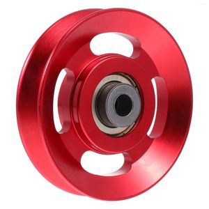 Accessories 1Pc Household Sturdy Pulley Wheel Creative Pulling Down Metal Fitness Weight-bearing Equipment