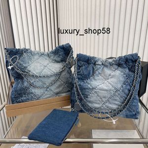 5A Bag väskor shopping designer väska denim shopping väska ryggsäck resedesigner kvinna sling kroppsväska dyraste handväska med silverkedja gabrielle quilted lu