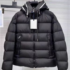 Puffer jackets mens jacket down parkas maya clothes series outdoor keep warm black outerwear cold protection badge decoration thickening coat plus size M-5XL